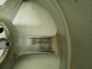 Mercedes Benz CLA-Class W118 (2019–2026) Velg A1774011200 - 5