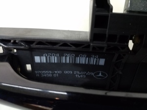 Mercedes Benz GLK-Class 204 (2008–2015) Front door external opening handle and its details - 2