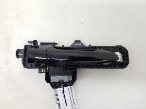 Front door external opening handle and its details