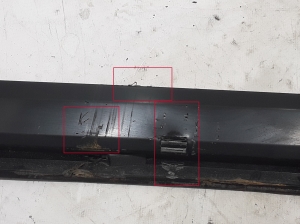 AUDI A6 C8 (2018–2025) Karbi välimine ilupaneel 4K0853856 - 2