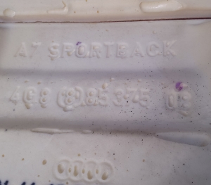 AUDI A7 (2010–2018) Rücksitzbank und ihre Teile 4G8885375 - 2