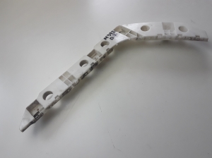 Infiniti M37 Y51 (2011–2026) Rear bumper bracket 852201MA0A - 3