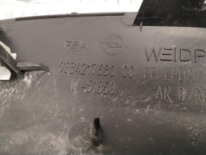 Opel Mokka II (2020–2026) Abdeckung Kotflügel hinten 9834217680 - 2