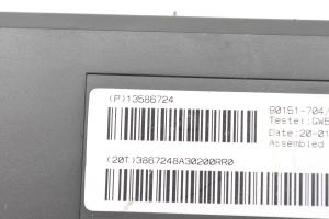 Opel Mokka (2012–2020) module de commande de climatisation 13586724 - 4