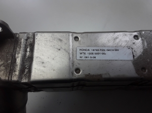 Honda Civic IX (2011–2015) EGR-klapi jahuti 18750RZ0 - 5
