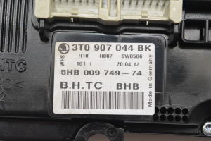 Skoda Octavia II (2004–2013) Heater control panel 3T0907044BK - 3