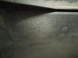 BMW X3 E83 (2003–2010) Frontstoßstange und ihre Teile (Satz) - 7