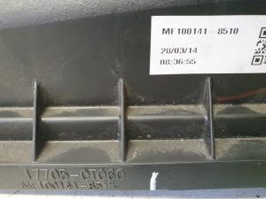 TOYOTA Auris E18 (2012–2018) Luftfiltergehäuse Oberteil 177050T060 - 2
