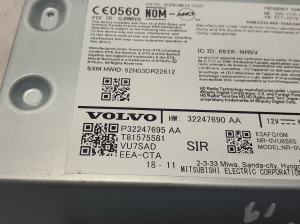 VOLVO S60 III (2018–2026) Autoraadio 32247695 - 3