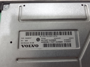 VOLVO S60 III (2018–2026) Audio amplifier 31456942 - 4