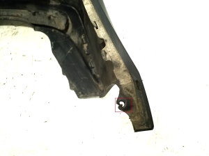 BMW X3 E83 (2003–2010) Tagumine kaitseraud 3400941 - 9