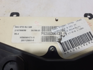 Opel Vivaro A (2001–2014) Instrument cluster 8200390135 - 2