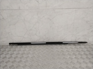 Baguette extérieure de vitre de porte avant - 