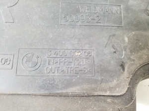 BMW X3 E83 (2003–2010) Luftleitblech für den Kühler 3400062 - 4
