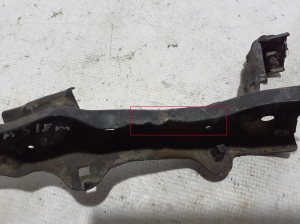 AUDI A3 8V (2012–2020) Front fender bracket 8V0821168 - 3