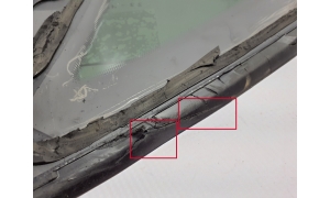RENAULT Arkana (2019–2026) Tagumine küljeklaas (kere) 833073837R - 5