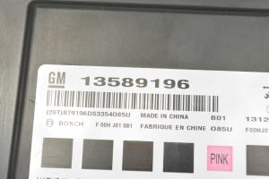 Opel Mokka (2012–2020) Module de confort 13589196 - 4