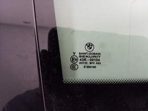 BMW X3 E83 (2003–2010) Seitenscheibe hinten (Karosserie) 3413917 - 2