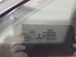 AUDI A3 8V (2012–2020) Seitenscheibe hinten (Karosserie) 8V5845300H - 3
