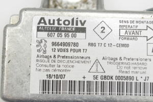 Peugeot 308 (2007–2015) Airbag module 9664909780 - 4