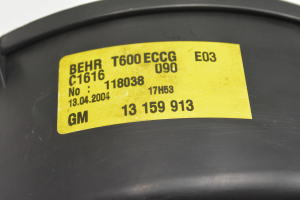 Opel Zafira A (1999–2005) Salongi puhuri mootor 13159913 - 2