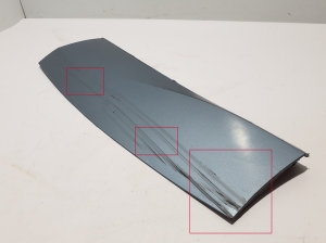 Volkswagen ID.4 I (2020–2026) Rear side door molding 11A854950B - 3