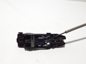 Volkswagen Amarok I (2010–2022) Rear side door exterior handle and its parts - 3