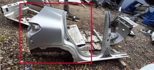   Kotflügel hinten und seine Teile  - 760301416R 