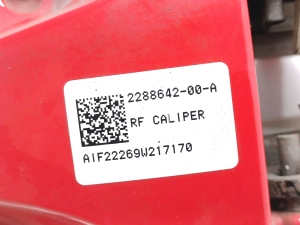 Tesla Model Y Y (2020–2026) Eesmine pidurisadul 2288642-00-A - 2