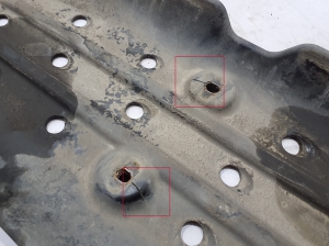 Volkswagen Amarok I (2010–2022) Kraftstofftankschutz 2H0801989 - 4