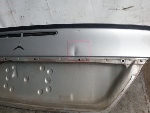 Mercedes Benz E-Class W211 (2002–2009) Trunk lid - 3