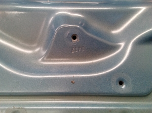 Opel Meriva (2003–2010) Trunk lid 93174370 - 3