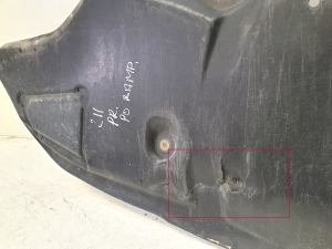 Mercedes Benz E-Class W211 (2002–2009) Unterbodenschutz vorne A2115204523 - 2