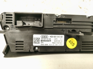 AUDI A6 C7 (2011–2018) Heater control panel 4G0820043AB - 5