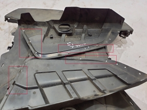 Volkswagen Touareg III (2018–2026) Luftfiltergehäuse 4M0133843C - 3