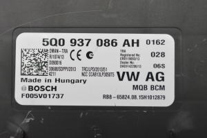 Volkswagen Golf VII (2012–2026) Komforta bloks 5Q0937086AH - 3