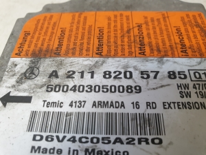 Mercedes Benz E-Class W211 (2002–2009) Airbag module A2118205785 - 2