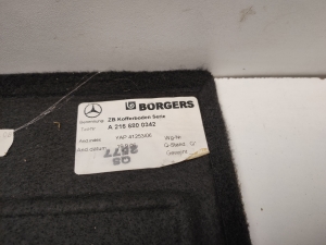 Mercedes Benz CL-Class C216 (2006–2014) Trunk carpet a2166800342 - 2