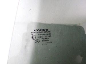 VOLVO XC60 (2017–2026) Aizmugurējo sānu durvju stikls 32244876 - 2
