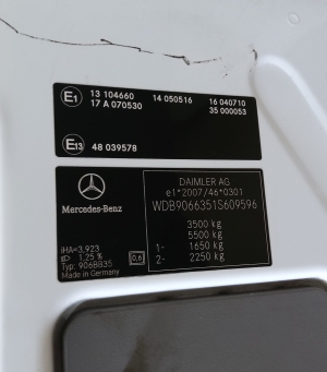 Mercedes Benz Sprinter /906/ (2006–2018) Sonstige Teile 13104660 - 3