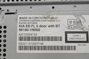 Kia ceed (2006–2012) Radio (head unit) 961601H050 - 4