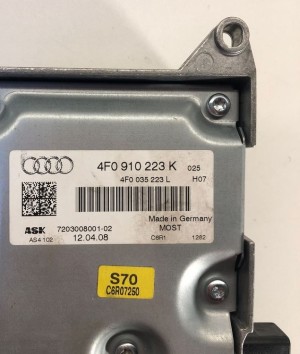 AUDI A6 C6 (2004–2011) Audio amplifier 4F0910223K - 2