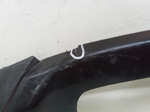 Tesla Model X X (2015–2026) Front bumper lower spoiler 103483300E - 4