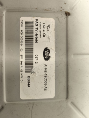 Land Rover Sport L320 (2005–2013) Control unit AH4219C063AE - 4