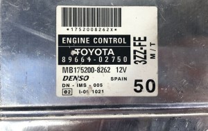 TOYOTA Corolla (2004–2007) Engine control unit 8966102750 - 4