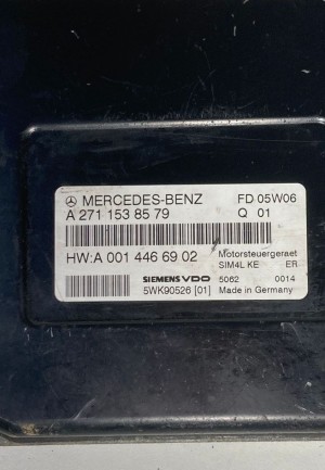 Mercedes Benz C-Class 203 (2000–2007) Motorsteuergerät A2711537579 - 2