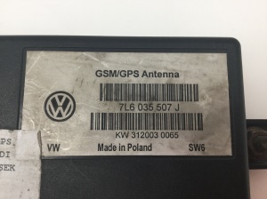 Volkswagen Touareg I (2002–2010) GPS juhtplokk 7L6035507J - 2