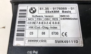 BMW 5 SERIES E60 (2003–2010) Mugavusmoodul 6135917606901 - 3