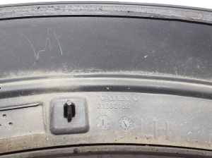 VOLVO V90 (2016–2026) Front fender molding 31386152 - 4
