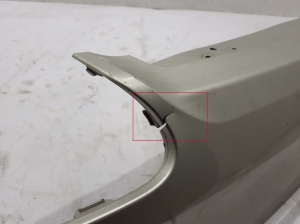 VOLVO XC60 (2017–2026) Rear bumper lower spoiler 31425207 - 2